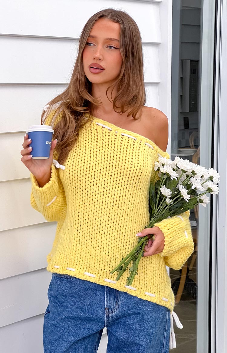Bea Yellow Sweater Image