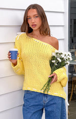 Bea Yellow Sweater Image