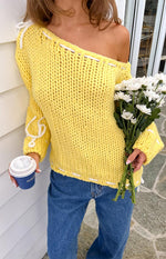 Bea Yellow Sweater Image