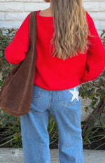 Dandy Mid Wash Denim Flare Jeans Image