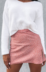 Laura Skirt Blush Print Image